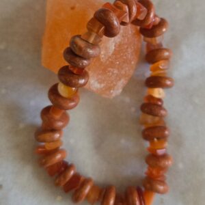 Butterscotch Bead Bracelet 15