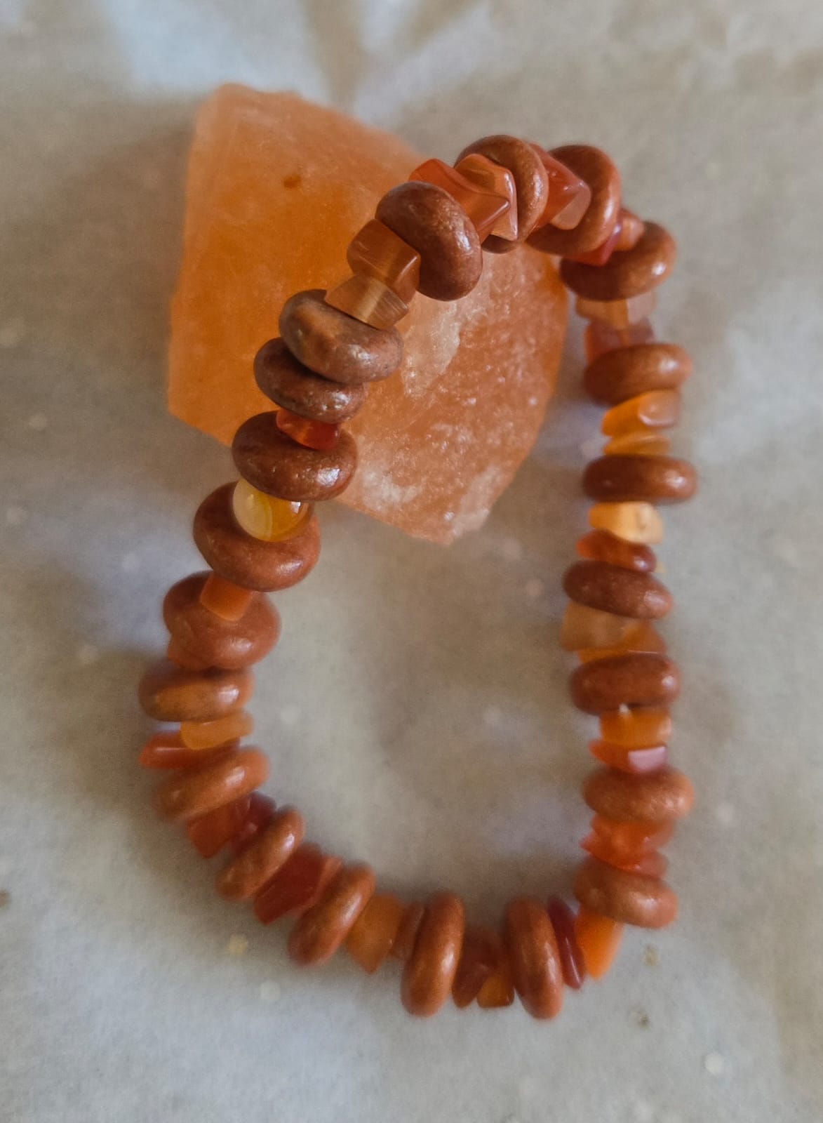 Butterscotch Bead Bracelet 15